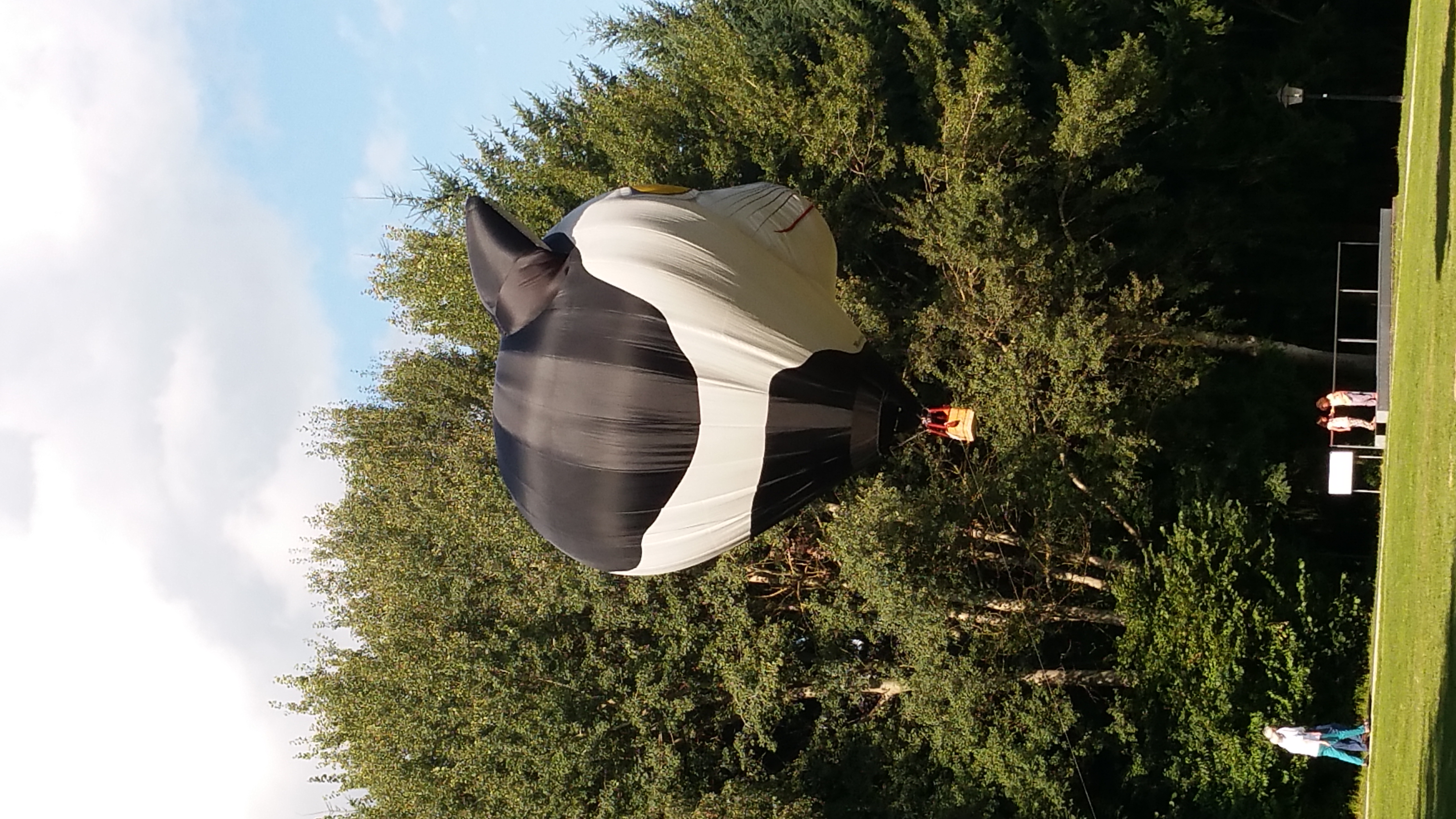 Modellballone sind auch vertreten